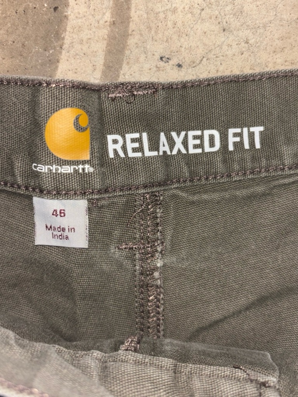 Carhartt Relaxed Fit Men’s Jeans - Olive